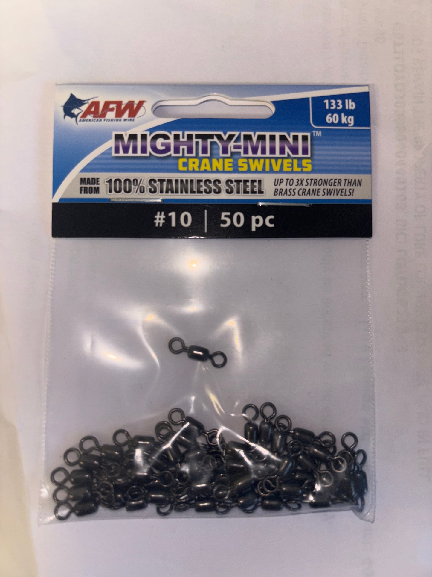 AFW MIGHTY-MINI CRANE SWIVELS GUNMETAL FINISH